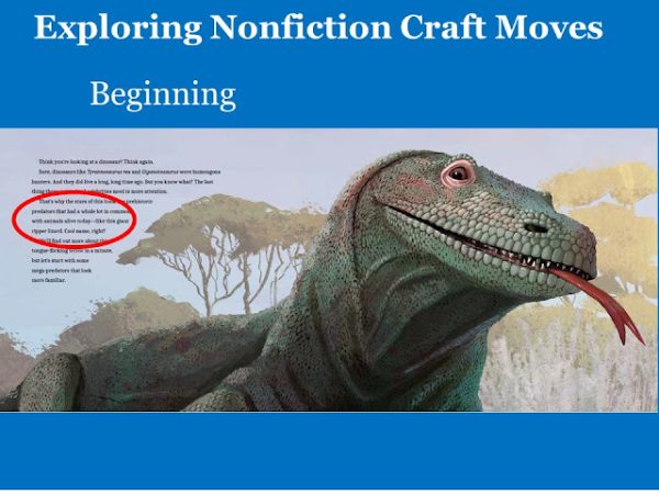 Exploring Nonfiction Craft Moves - Beginning